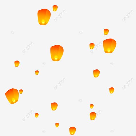 Sky Lantern Drawing, Lantern Cutout, Lanterns In The Sky, Tangled Floating Lanterns, Lanterns Drawing, Flying Lanterns, Lamp Png, Lantern Drawing, Flying Bird Silhouette