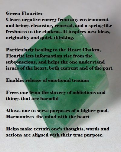 Green fluorite Green Flourite Meaning Crystals, Green Fluorite Crystal, Crystal Healing Chart, 3d Diamond, Crystal Guide, Crystals Healing Properties, Spiritual Crystals, Gemstone Meanings, Green Fluorite