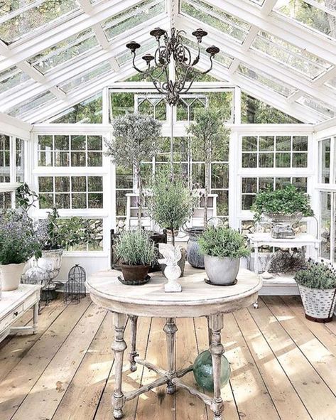 25 Beautiful Winter Gardens Integrated To Your Interior | Home Design And Interior Greenhouse Design, Free Shed Plans, Farmhouse Patio, Greenhouse Shed, Backyard Greenhouse, Small Greenhouse, Greenhouse Plans, Outdoor Sheds, Garden Greenhouse