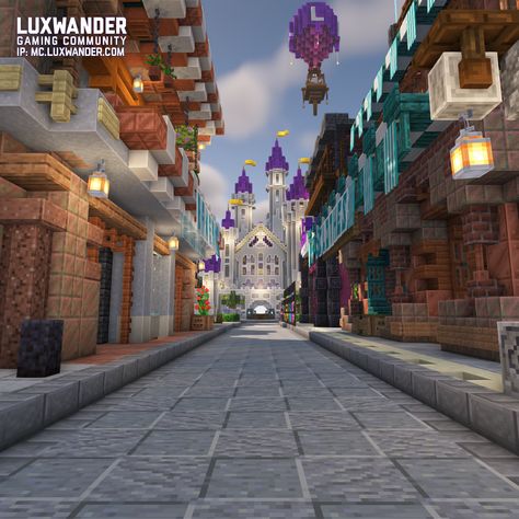 Disney Minecraft Ideas, Minecraft Landmarks, Disney Minecraft Builds, Cozy Building, Disney Minecraft, Mine Mine, Minecraft Builds, Minecraft Ideas, Disney Park