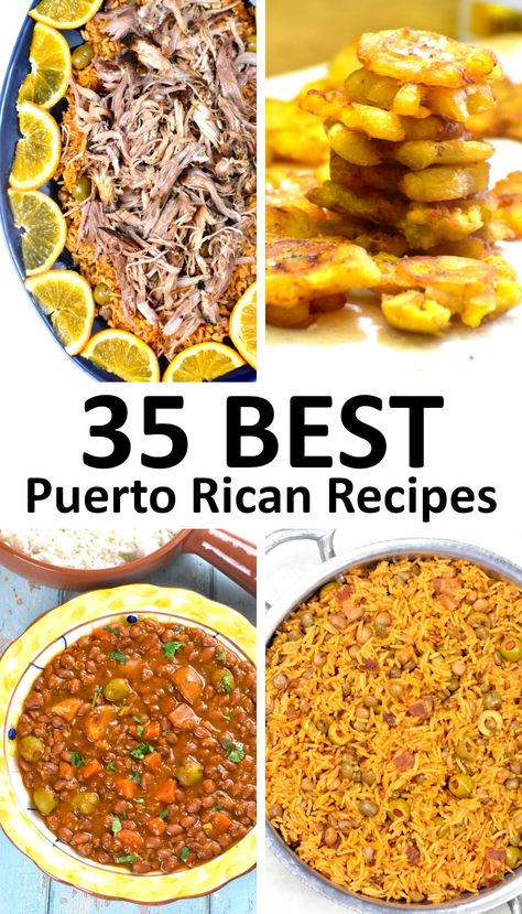 This collection of easy Puerto Rican Recipes includes all of the classic main, stews, sides and more. Puerto Rican Chicken Stew, Recetas Puertorriqueñas, Steak And Onions, Puerto Rican Cuisine, Puerto Rican Dishes, Puerto Rico Food, International Dishes, Boricua Recipes, Rican Food