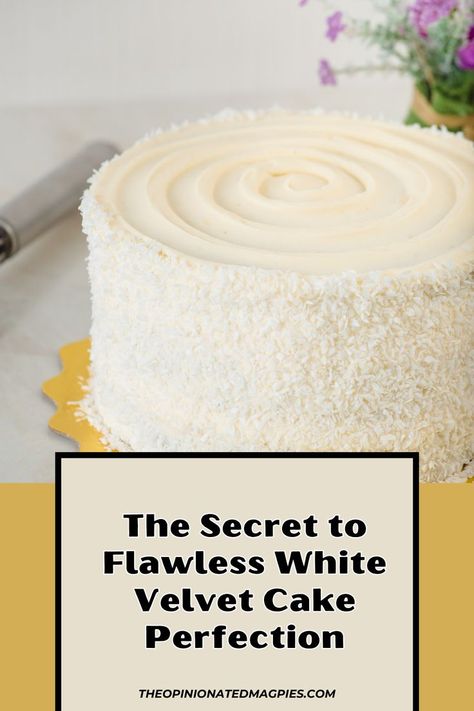 Velvet Chocolate Cake, Chocolate Velvet Cake, White Velvet Cake, White Velvet Cakes, Chocolate Ganache Cake, Velvet Cake Recipes, Wedding Cake Recipe, White Chocolate Ganache, Homemade Brownies