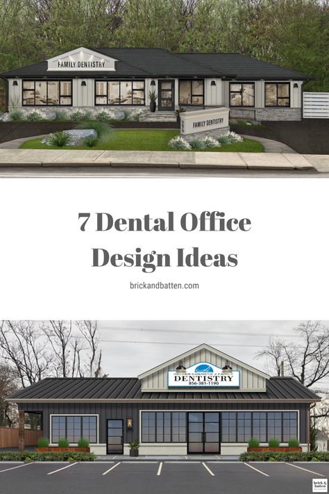 Business Exterior Design, Exterior Dental Clinic, Dental Office Design Exterior, Orthodontic Office Design Interiors, Medical Office Exterior, Dental Clinic Exterior Design, Dental Office Exterior, Modern Dental Office Design, Buildings Reference