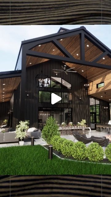 Stacee Lynn on Instagram: "Welcome To Barndominium Envy Friday I shared this stunning Barndo exterior a couple of weeks ago and the requests poured in to see a little of the inside…so here you go. AMAZING!! The soaring ceilings are over the top gorgeous. Our client just ordered their steel package. I’ll keep you posted on this beauty. I hope you have been Barndo Inspired. Happy Friday, everyone. #barndominiumfloorplans #barndominium #barndo #barndominiums #barndotour #barndoenvy #barndominiumenvy #luxurybarndominium #barndominiumplans #barndominiumplanningexperts #barndominiumgoals #metalbuildinghome #barndominiumdesign #barndominiumsofinstagram #barndominiumhouse #barnhouse #floorplan #floorplans #farmhouse #texasbarndominium #steelhouse #barnhouse #barnhome #barnhomeliving" Barndominium With Pool Ideas, Walk Out Barndominium, Barndominium With Gable Porch, The Murphy Barndominium, 2 Story Barndominium With Balcony, Barndominium 2 Story Interior, Barndominium Ideas Two Story, Dark Barndominium Ideas, Upscale Barndominium