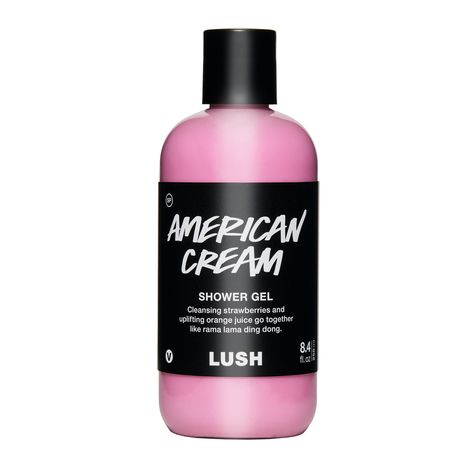 Lush American Cream, Lush Body Wash, Lush Shower Gel, Best Smelling Body Wash, Lush Store, Angel Beauty, Organic Skin Care Routine, Gloss Eyeshadow, Shower Cream