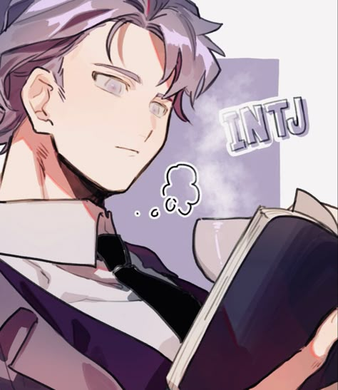 @keeena_JW Analysts Mbti, Intj Enfp, Types Of Psychology, Mbti Fanart, Mbti Intj, Intj And Infj, Intj Intp, Infp Personality, Anime Demon Boy