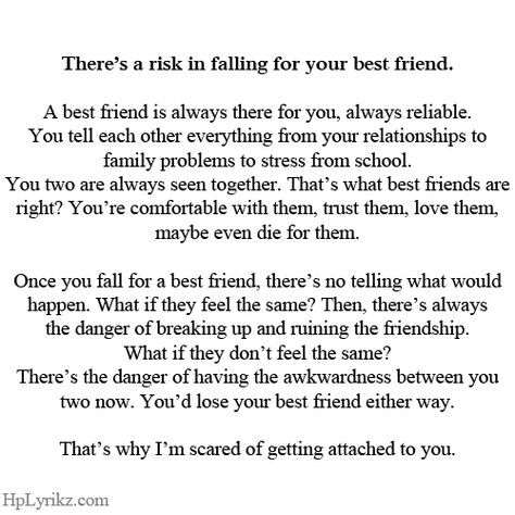 Falling for your best friend:( Falling For Your Best Friend, Guy Friend Quotes, Boy Best Friend Quotes, Ex Quotes, Love You Best Friend, Guy Best Friend, Best Friend Quotes For Guys, Falling In Love Quotes, For Your Best Friend