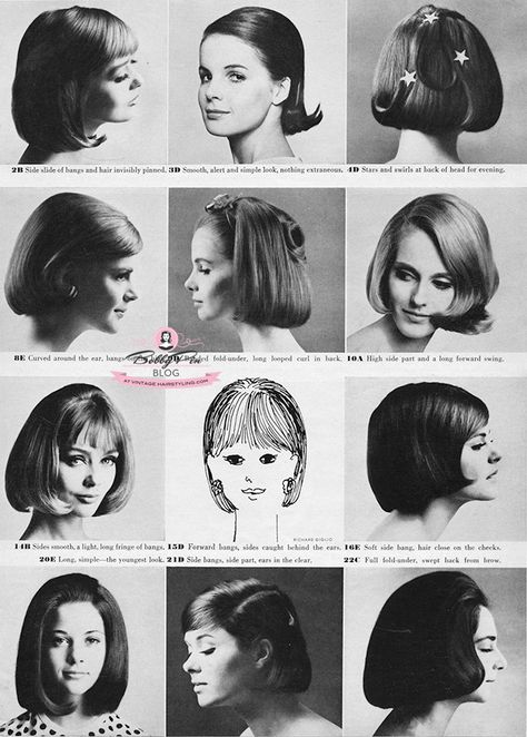 1960 Hairstyles Short, 1960s Bob Haircut, Retro Bob Hairstyles, 60s Bob Haircut, 1960s Short Hairstyles, 50s Bob, 60s Hairstyles Short, 1960’s Hairstyles, 60s Short Hair