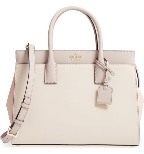 Kate Spade Travel Satchel Bag, Luxury Kate Spade Satchel Bag, Kate Spade Staci Small Satchel, Kate Spade Satchel Shoulder Bag With Zipper, Kate Spade Leather Satchel For On-the-go, Kate Spade Cameron Street, Kate Spade Satchel, Felt Tote, Purse Ideas