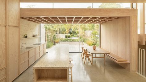 Proctor & Shaw transforms Heath House into "sanctuary for wellbeing" Brick Extension, Architecture Today, Side Return, Window Benches, Studios Architecture, Clerestory Windows, Rear Extension, Cabin Interiors, London House