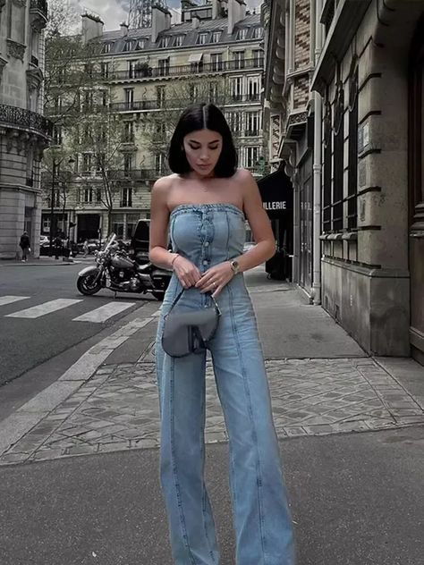 denim jumpsuit Oversized Overcoat, Skirt Mesh, Boho Jumpsuit, Vintage Jumpsuit, Zara Jumpsuit, Baby Wrap, Jumpsuit Outfit, Jumpsuit Summer, Zara New