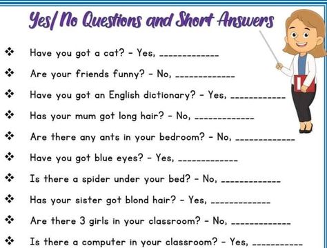 Grammar: yes no question, short answer . enhance vocabulary . easy reading worksheet  for kids. Short Answers Worksheet, Enhance Vocabulary, Worksheet For Kids, Yes Or No Questions, Reading Worksheets, English Dictionaries, Easy Reading, Worksheets For Kids, Friends Funny