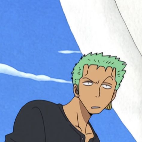 Love Him, One Piece, Funny, Green, Hair, Anime, Blue