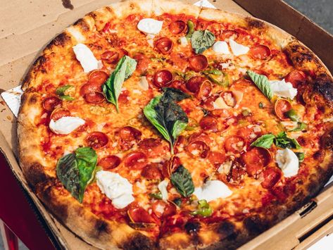 The 13 Best Pizza Places In Philadelphia - Philadelphia - The Infatuation Best Restaurants In Philadelphia, Square Pie, Beef Bacon, Tomato Pie, Light Bites, Pizza Place, Twice Baked Potatoes, Best Pizza, Pan Pizza