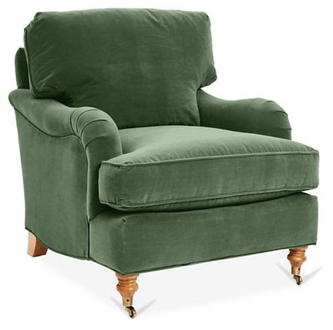 Town Home, Luxury Chairs, Family Room Decor, Blue Chair, Velvet Chair, Green Chair, Club Chair, Grey Chair, Cool Chairs