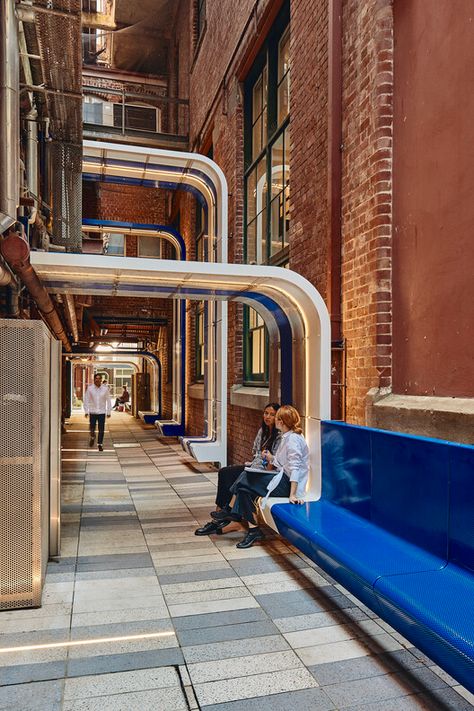 Rodda Lane Intervention / Sibling Architecture | ArchDaily Public Realm Architecture, Flexible Spaces In Architecture, Interior Design Public Space, Alleyway Architecture, Focal Point Interior Design, Public Space Design Concept, Street Transformation, Outdoor Public Space, Project For Public Spaces