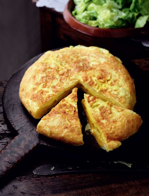 Potato Tortilla Ways To Use Eggs, Rick Stein Recipes, Creative Egg Recipes, Potato Tortilla, Tapas Dinner, Rick Stein, Uk Recipes, Tortilla Recipe, Kitchen Cookbook