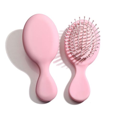 Comb Custom Female Air Bag Comb Small Mini Cute Children Korean Version Home Durable Massage Comb Curly Hair Brush, Detangling Hair Brush, Long To Short Hair, Head Massage, Hair Detangler, Hair Scalp, Scalp Massage, روتين العناية بالبشرة, Beauty Essentials