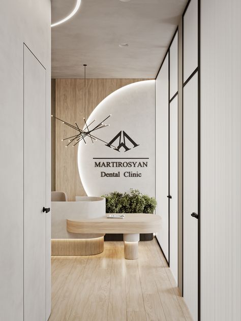 Clinic Reception Design, Clinic Reception, Dental Clinic Logo, Dental Office Design Interiors, Spa Interior Design, Dental Office Decor, Office Logo, Clinic Logo, Spa Interior