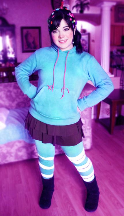 Vanellope Von Schweetz Cosplay ~ Wreck It Ralph. Halloween Costum, Clever Costumes, Fancy Dress Ball, Character Cosplay, Vanellope Von Schweetz, Desenhos Gravity Falls, Disney Cosplay, Wreck It Ralph, Costume Patterns