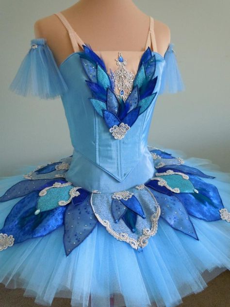 Bule Bird, DQ DESIGNS tutus and more Blue Bird Ballet Costume, Bird Ballet Costume, White Bird Costume, Blue Bird Costume, Ballet Costumes Tutus, Sleeping Beauty Ballet, Ballet Tutus, Ballerina Costume, Ballet Russe