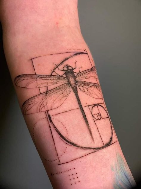 #dragonfly #fibonacci Fibbonaci Tattoo Design, Fibonacci Sequence Tattoo, Fibanocci Sequence Tattoos, Fibinocci Sequence Tattoos, Fibbonaci Spiral Tattoo, Fibbonaci Tattoo, Venus Tattoos, Fibonacci Tattoo Sacred Geometry, Fibonacci Spiral Tattoo