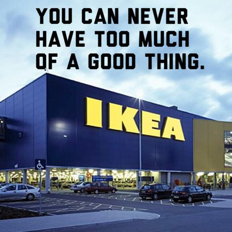 You own at least eight pieces of IKEA furniture. | 11 Signs You're Addicted To IKEA Ikea Usa, California Parks, Ikea Design, Ikea Store, Ikea Cabinets, Grand Canal, Ikea Furniture, San Francisco Bay Area, Scandinavia