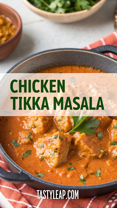 Gluten-Free Chicken Tikka Masala – Flavorful and inclusive! This tikka masala recipe is made with a vegetable puree and a blend of spices for a creamy, satisfying dish. Whether you’re gluten-free or just love Indian cuisine, this chicken masala will become a favorite. Pin it now and spice up your dinner! #GlutenFreeRecipes #TikkaMasalaSauce #EasyDinner Weeknight Meals Healthy, Simple Chicken Recipes, Tikka Masala Sauce, Baked Chicken Breasts, Juicy Baked Chicken, Masala Sauce, Chicken Tikka Masala Recipes, Tikka Masala Recipe, Flavorful Dinner