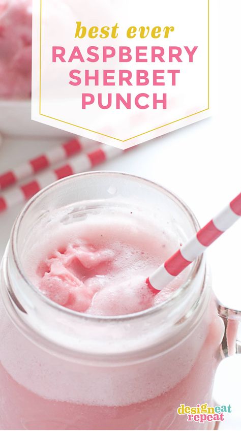 Pink Sherbert Punch Recipe, Pink Punch For Baby Shower Recipe Sherbert, Raspberry Punch Recipes, Pink Sherbet Punch, Pink Sherbert Punch, Pink Punch For Baby Shower Recipe, Raspberry Sherbert Punch, Best Sherbet Punch Recipe, Shower Punch Recipes