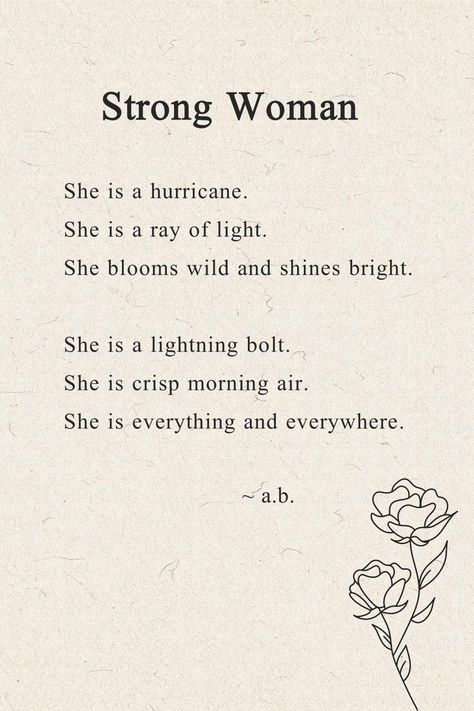 Poetry lovers - ❤️❤️ (Pinterest) Strong Women Quotes Mum, Poem About Beautiful Soul, Poem About A Strong Woman, Women Poems Strong, Small Beautiful Poem, Poem For Strong Women, Poems For Beautiful Woman, Poetry About Strong Women, Poems For Her Beauty