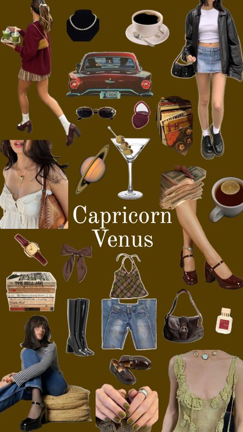 Venus In Capricorn, Venus Clothing, Capricorn Rising, Venus Fashion, Cottagecore Outfits, Lookbook Outfits, Outfits Aesthetic, Aesthetic Fashion, Classy Outfits