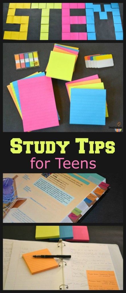 6 STEM Study Tips for Teens -- this is so helpful!! #ad @postitproducts School Organization For Teens, Teen Study, Escuela Diy, Tips For Teens, Diy School Organization, High School Organization, Back To School Organization, Visual Learning, Diy School Supplies