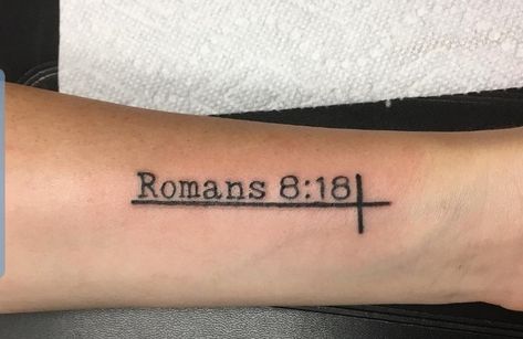 Romans 12:21 Tattoo, Romans 818 Tattoo, Romans 8:38-39 Tattoo, Romans 8 28 Tattoo, Bible Verse Tattoos For Men, Christian Tattoos Men, Bible Tattoo, Cross Tattoo On Wrist, Roman Tattoo