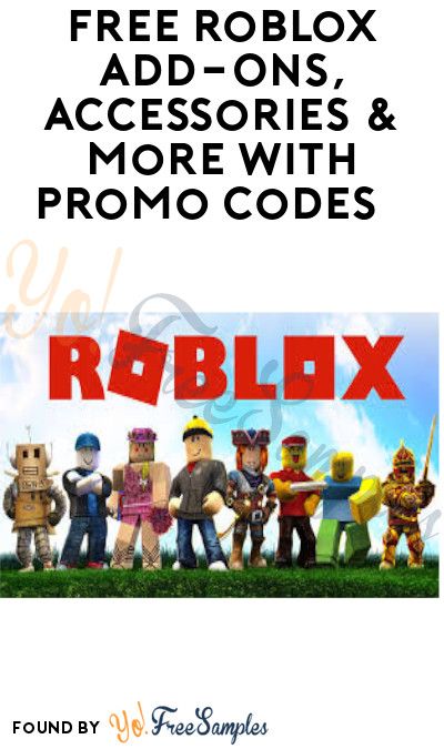 FREE Roblox Add-Ons, Accessories & More with Promo Codes - Yo! Free Samples https://yofreesamples.com/entertainment-freebies/games/free-roblox-add-ons-accessories-more-with-promo-codes/ Roblox Promo Codes, Roblox Creator, Roblox Generator, Free Promo Codes, Free Robux, Online Multiplayer Games, Roblox Gifts, Roblox Codes, Roblox Roblox