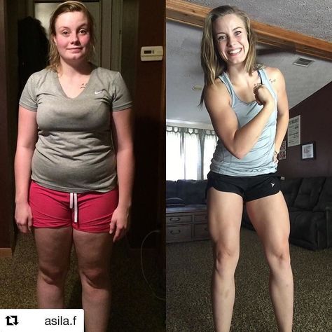 Today's InspirWeighTion from TheWeighWeWere.com {Link in bio} via REPOST @asila.f There's not a lot I can say about this transformation sometimes. I think seeing it speaks louder than any words my mind can put together. What about the parts that aren't as visible? If you're seeing this picture and feeling hope: excellent. Now try to see this picture and know that you deserve the same. That's the mindset change that will change your life forever. That's the mindset that changed my life for... Transformation Du Corps, Transformation Fitness, Modele Fitness, Body Motivation, Motivation Fitness, Losing 10 Pounds, Body Inspiration, Fitness Transformation, After Photos