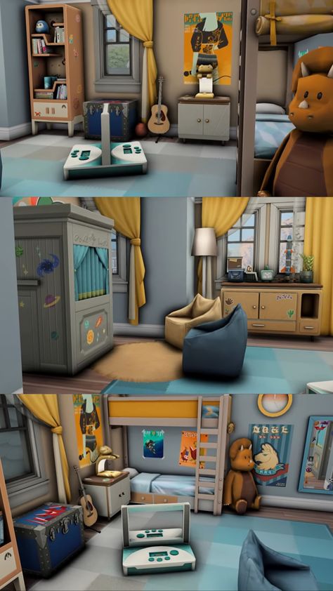 Outer Ideas, Sims4 Ideas, Sims Interior, Sims Rooms, Sims Stories, Sims 4 Children, Sims 4 House Design, Casas The Sims 4, Sims House Plans