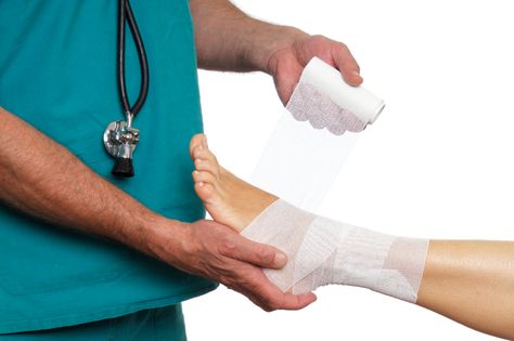 Wrap Ankle Injury, Strapping Ankle Injury, Ligament Injury, Wound Dressing, Chiropractic Clinic, Musculoskeletal System, Shin Splints, Sprained Ankle, Wound Care