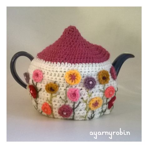 Tea Cosy Crochet Pattern, Tea Cozy Crochet Pattern, Crochet Cozies, Tea Cosy Crochet, Tea Cosy Pattern, Tea Cosy Knitting Pattern, Tea Cozy Pattern, Crochet Tea Cozy, Teapot Cover