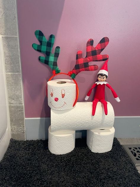 Elf On The Shelf Toilet Paper Roll Reindeer, Elf On Toilet Paper Reindeer, Elf On The Shelf Ideas Paper Towel Roll, Paper Towel Roll Elf On The Shelf, Elf Toilet Paper Reindeer, Elf On Shelf Paper Towel Roll, Toilet Roll Reindeer, Elf Paper Towel Roll, Elf On The Shelf Toilet Paper Reindeer