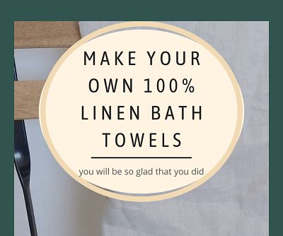 Linen Dish Towels Diy, Sew Hand Towels, Linen Towels Diy, Linen Towels Bathroom, Dish Towels Diy, Hand Towels Diy, Linen Guest Towels, Linen Hand Towels, Diy Towels