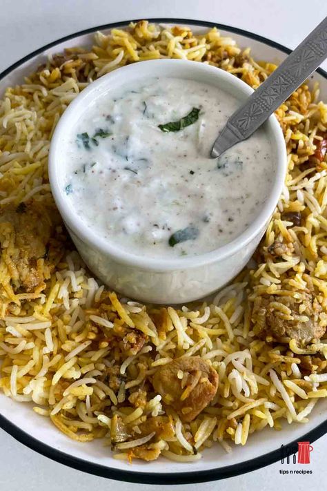 How to make raita for biryani |Biryani raita recipe | tips n recipes Biryani Raita Recipe, Raita Recipe Indian For Biryani, How To Make Biryani, Raita Recipe Indian, Wedding Foods, Raita Recipe, Cucumber Dip, Cucumber Raita, Veg Biryani