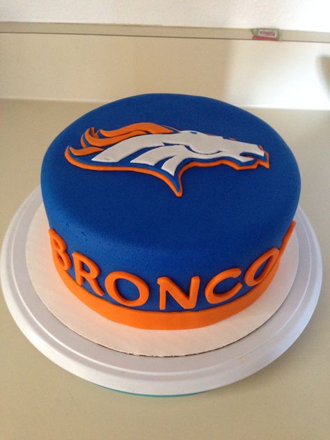 Broncos Cake Denver Broncos Cake, Nfl Cake, Armadillo Cake, Happy Birthday Tony, Football Cakes, Birthday Cake Images, Sports Cakes, Denver Bronco, Best Cakes