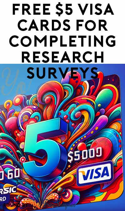 2 FREE $5 VISA Cards for Completing Research Surveys https://yofreesamples.com/samples-without-surveys/2-free-5-visa-cards-for-completing-research-surveys/ Free Visa Card, Free Samples Without Surveys, Prepaid Visa Card, Survey Sites That Pay, Money Makers, Survey Sites, Visa Card, Your Opinion, Free Money