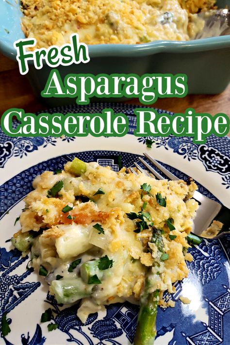 Asparagus Casserole Recipes, Easy Asparagus, Easy Asparagus Recipes, Asparagus Casserole, Asparagus Dishes, Asparagus Recipes Baked, Veggie Casserole, Vegetable Casserole, Baked Casserole