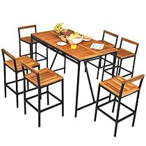 Outdoor Patio Bar Sets, Outdoor Dining Table Setting, Rattan Bar, Wood Bar Table, Rattan Bar Stools, Bar Table And Stools, Outdoor Bar Sets, Bar Patio, Patio Bar Set