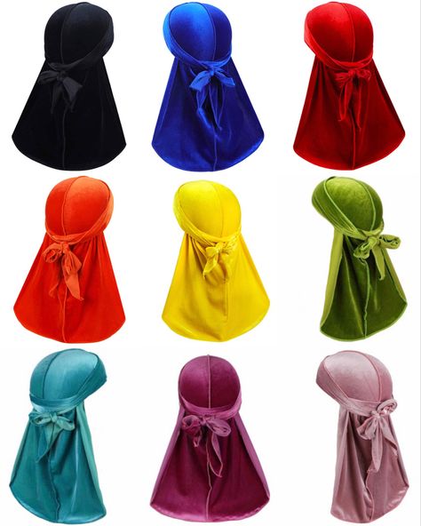 New velvet durag from pink to blue to purple to teal to orange get you a velvet drag at mdbgrooming.com #groomingproduct #men #durag #velvet #barberhub #barber #grooming #barbershop #barbergang #barberlife #labarber #losangeles #losangelesbarber #andis barberlife #femalebarber #mickeydabarber   #labarbers #mickeydabarber #issabrand #mickeydabarber™ #neworleans #barberbattle ? Durag Men Aesthetic, Durag Men, Velvet Durag, Hair Grow Oil, Interactive Space, Get You, Virtual Community, Black Men Fashion Casual, Black Men Street Fashion