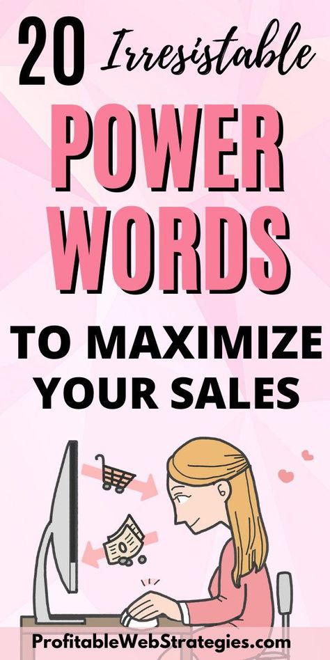 Use these 20 Most Irresistible Power Words to Maximize Your Conversions + Get a Free List of Power Words. Power words are persuasive words that elicit emotions and emotional responses. Copywriters use power words to trigger an emotional response and compel people to take action. Power Words For Selling, Emotional Marketing, Trigger Words, Wellness Topics, Persuasive Words, Power Words, Emotional Response, Copywriting Tips, Business Ideas Entrepreneur