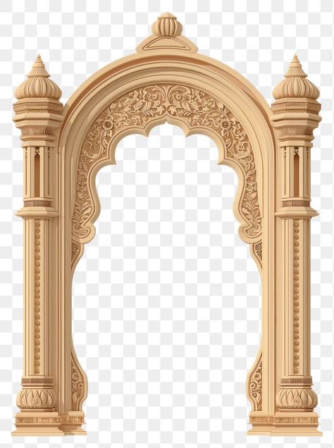 Png White Background, Arches Architecture, Architecture Indian, Temple Background, Indian Arch, Indian Background, Indian Palace, Traditional Background, Architecture White