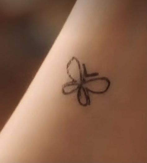 Nevertheless Butterfly Tattoo, Nabi Tattoo, Nevertheless Tattoo, Nevertheless Drawing, Nabi Nevertheless Butterfly, Kdrama Tattoo, Kdrama Tattoo Ideas, Nevertheless Butterfly, Stitches Tattoo Design