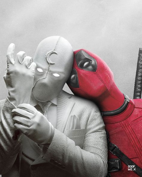 Moon Knight Cosplay, Mr Knight, Deadpool Art, Deadpool Marvel, Deadpool And Spiderman, Deadpool Wallpaper, Dead Pool, Marvel Images, Superhero Wallpaper